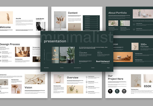 Minimal Modern Presentation Layout