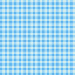 Blue Seamless Gingham Pattern