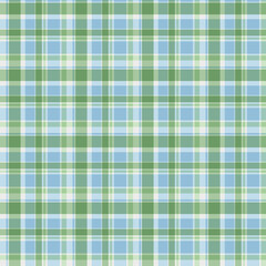 green seamless plaid pattern