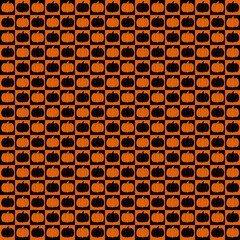pumpkin halloween seamless pattern