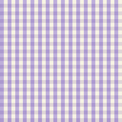Purple Seamless Gingham Pattern