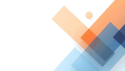 Corporate identity background with angular vibrant shapes