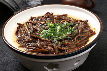 Chinese cuisine, Cantonese cuisine, Xiangyou eel shreds
