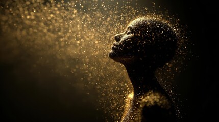 Silhouette in Golden Light