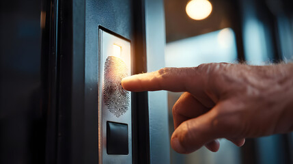 scanning used by private security agent for restricted area access