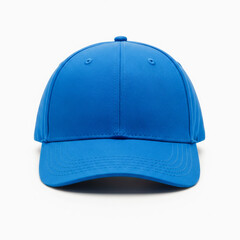 blue baseball cap isolated