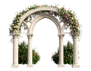 arches of the cathedral of st john the baptist