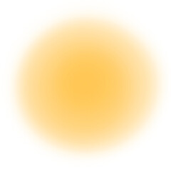 Yellow orange gradient blurred halo