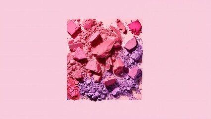 Makeup Palette with Crushed Pigments