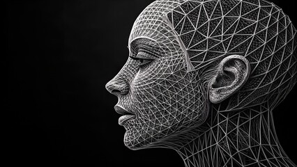 3d rendered illustration of a head