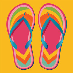 flip flop vector