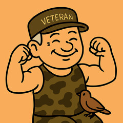 A quirky cartoon skeleton sports a tropical vacation look with sunglasses, a Hawaiian shirt, and cargo shorts, cheerfully holding a coconut drink while relaxing in a beach setting.