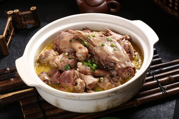 Chinese cuisine, Cantonese cuisine, Gushi goose chunks