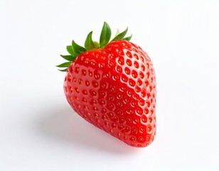 strawberry on white background