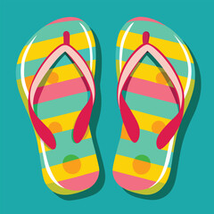 flip flop vector