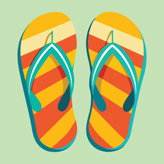 flip flop vector