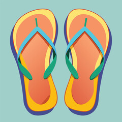 flip flop vector
