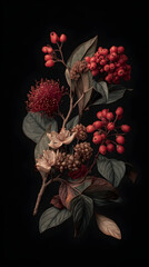 A Detailed Dive into Nature: Exquisite Botanical Species Illustrations Bringing the Beauty and Diversity of Plant Life to Art Enthusiasts and Botanists Alike