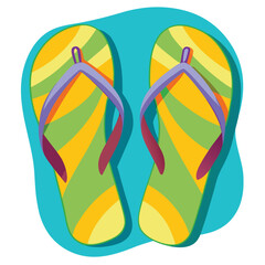 flip flop vector