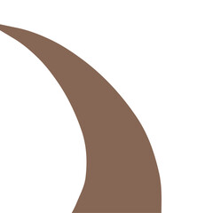 Dirt road vector illustration 