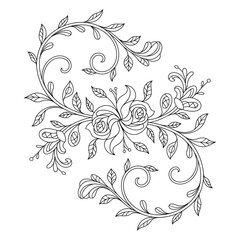 abstract floral background