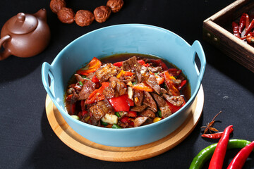 Chinese cuisine, Cantonese cuisine, bandit pork liver