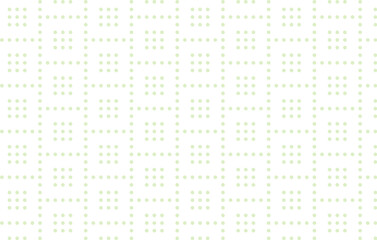 ライトグリーンのドットウインドー背景イラスト