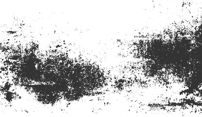 Abstract grunge black and white distressed texture, Grunge background of black and white. Abstract illustration Grunge isolated on transparent background 