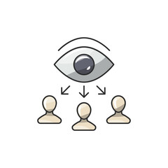 Supervision Icon, Therapist Mentorship Mirror Process.