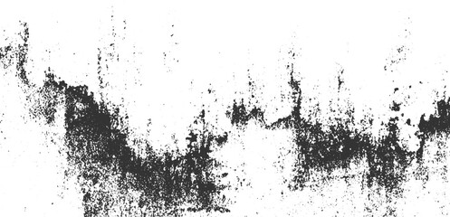 Abstract grunge. Black and white vintage pattern, Grunge white and black texture. Vector, Texture dust overlay creates grunge scratched effect. transparent background