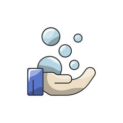 Holding Space Icon, Safe Therapeutic Container Hands.