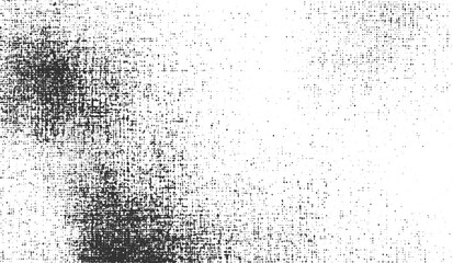 Vintage dirty grunge scan paper texture, vector. Grunge distressed overlay Grunge overlay textures with dust grain isolated on white background