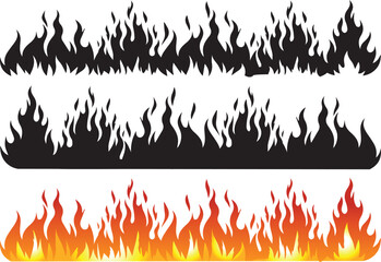 fire flame vector art