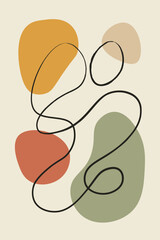 Where Abstract Minimalism Meets Organic Abstraction