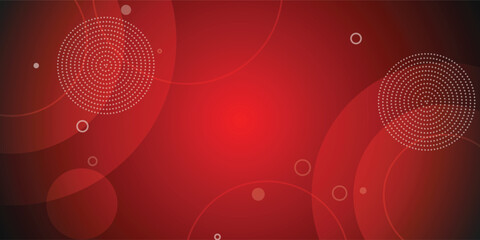 Geometric circle background.