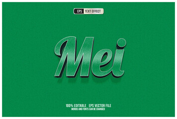 TEXT EFFECT MEI