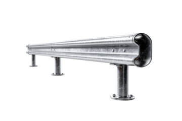 Guardrail isolated on transparent background, Clipart png
