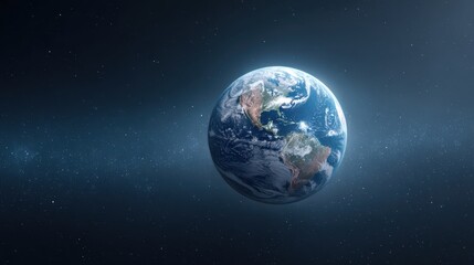 Earth From Space: Planet, Globe, Science, World, Universe