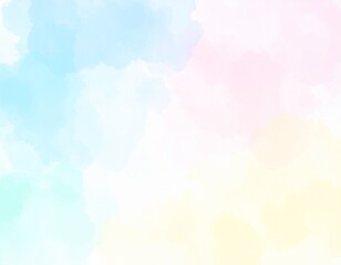 Soft pastel watercolor background, abstract artistic texture, gentle and minimal