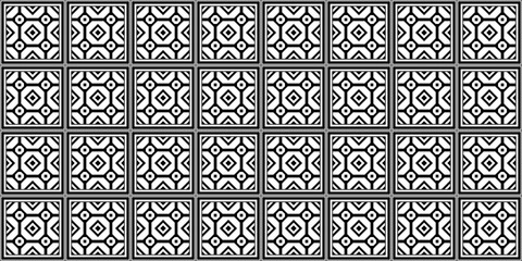 Seamless Transparent Art Deco Geometric Pattern for Background Layout Template