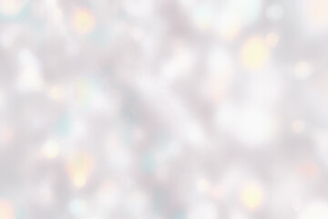 キラキラ　オーロラ　玉ぼけ　背景