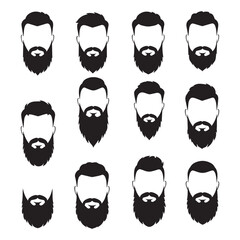 set of beard style
