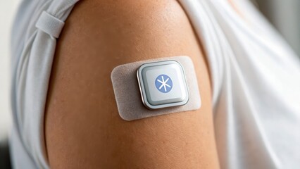 Innovative Sensor Patch Installed on Patient's Skin for Health Monitoring