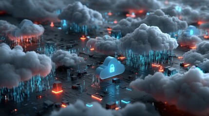 Abstract cloud computing concept (1)