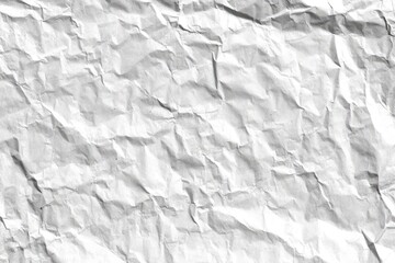 Fototapeta premium Crumpled white paper texture (16)