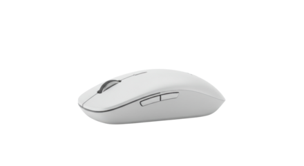 Computer mouse for office and home work isolated PNG with Transparent Background