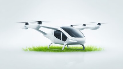 Flying Car Drone - eVTOL Aircraft Future Transport