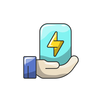 Tapping Points Icon, EFT Therapy Energy Technique.