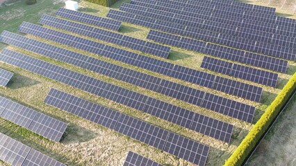 Clean energy from solar power system sustainable future