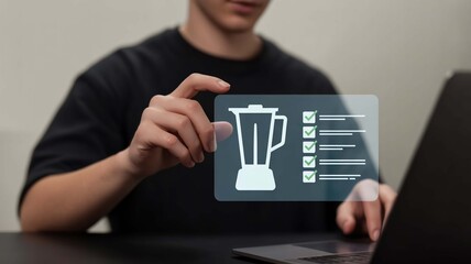 Streamline your smoothie routine with a digital checklist for healthy living and mindful eating, making meal prep easier and more efficient with delicious results